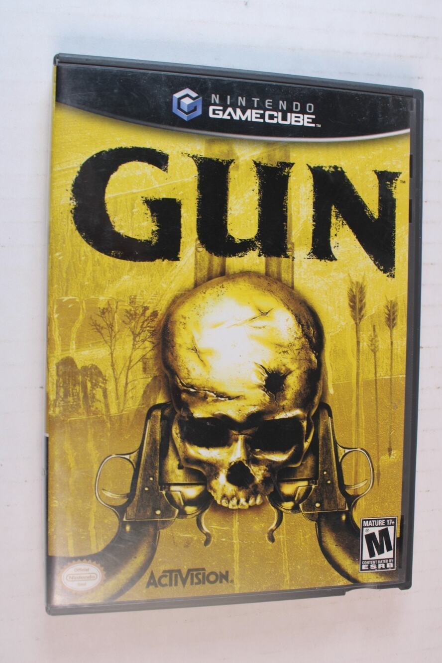 Gun (Nintendo GameCube, 2005) Authentic, Complete, Tested/works